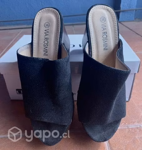 Suecos Talla 36 Gamuza