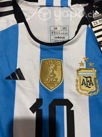 Conjunto short y camiseta argentina messi10