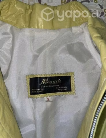 Chaqueta Menash cuero legítimo - Imagen 4