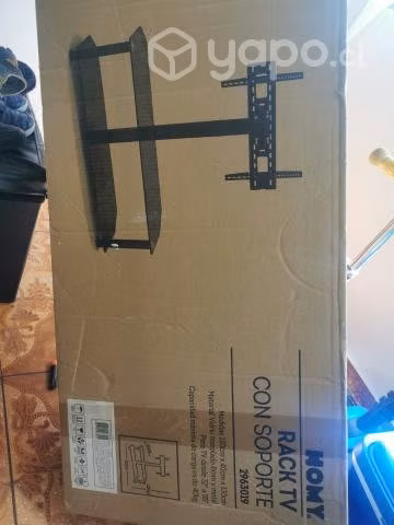 Rack para tv con soporte