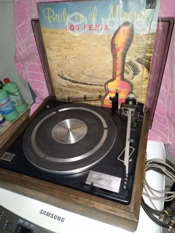 Tocadisco garrard.vintage retro años 1960_1965
