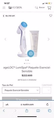 Lumi spa un mes de uso