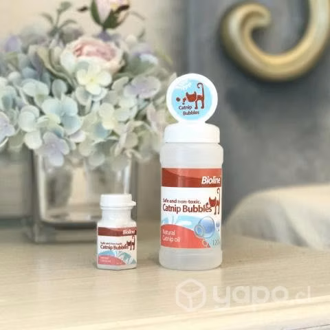 Burbujas De Catnip O Hierba Gatera Bioline 120ml