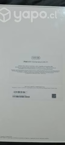 Ipad 6 generación nueva sellada 128 gb