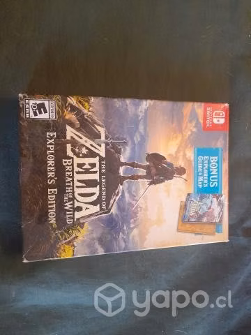 Zelda Breath Of The Wild Edición del explorador