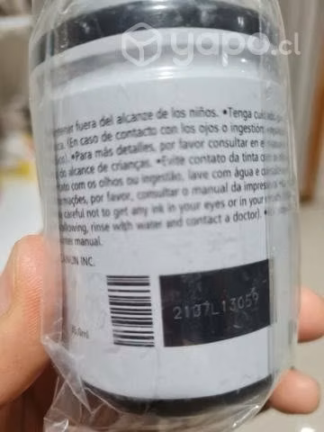 Tinta de impresora canon