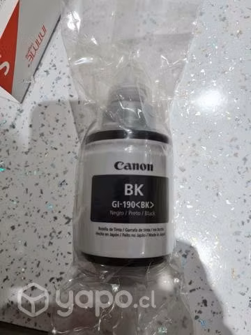 Tinta de impresora canon