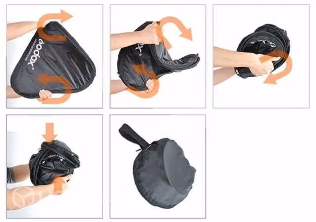 Softbox 80x80 plegable