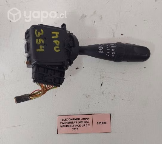 Telecomando Limpia Parabrisas (MPU354) Mahindra Pi