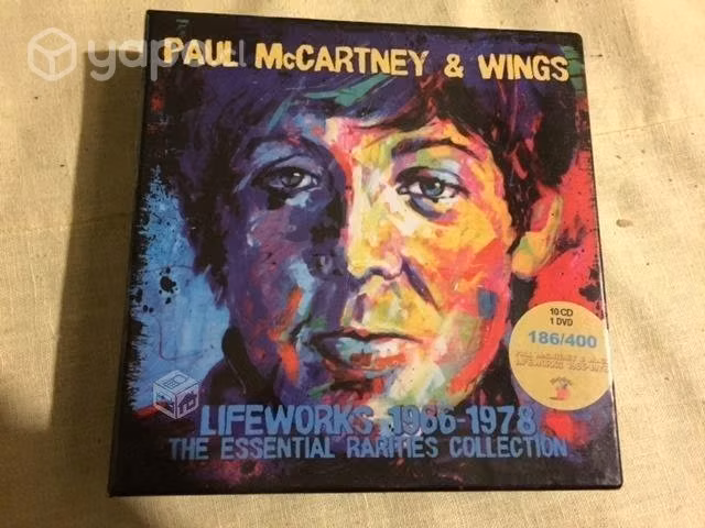 Paul McCartney Wings Lifeworks 1966-1978 box