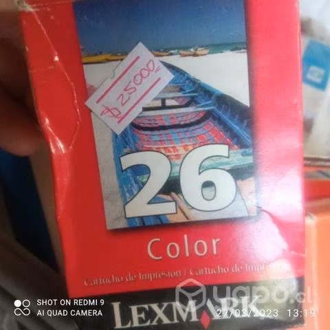 Tintas Lexmark diversos modelos originales de alta