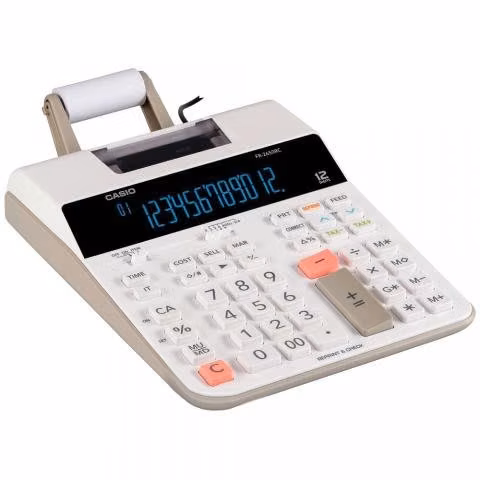 Calculadora casio con rollo fr2650 nuevas - Imagen 2