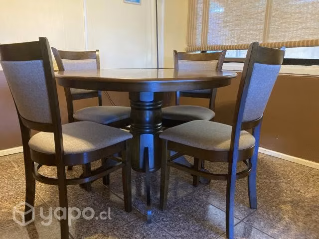 Comedor 4 sillas redondo - Imagen 4