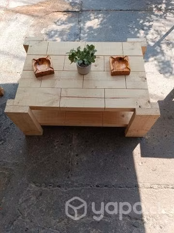 Mesa de centro rústica 90x70