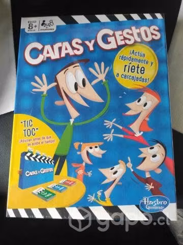 juego de mesa Caras y gestos - nuevo