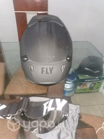 Casco y lentes fly racing - Imagen 2