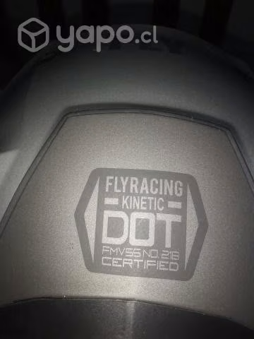 Casco y lentes fly racing