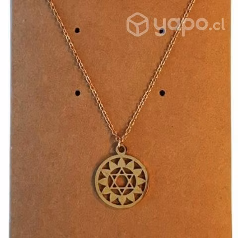 Sri Yantra colgante mandala collar - Imagen 6
