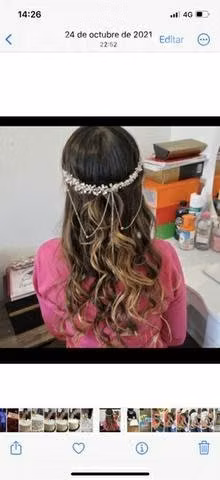 Tocado novia