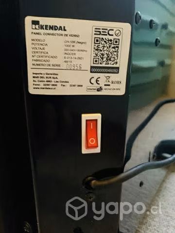 Calefactor panel de vidrio - Imagen 3