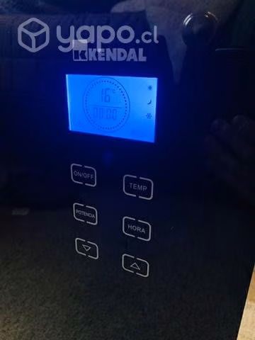 Calefactor panel de vidrio