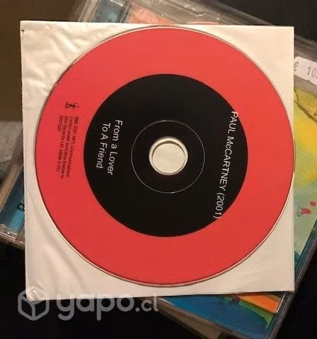 Paul Mccartney cd single from a lover to a friend