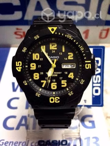 Reloj casio mrw200h-8 resina nuevos