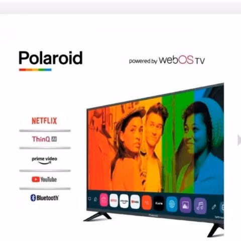 Smart tv de 65" Polaroid NUEVO embalado