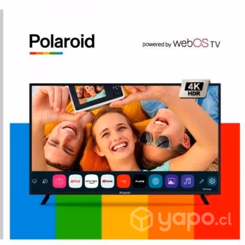 Smart tv de 65" Polaroid NUEVO embalado