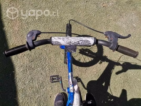 Bicicleta Aro 16 para niño Hot Wheels