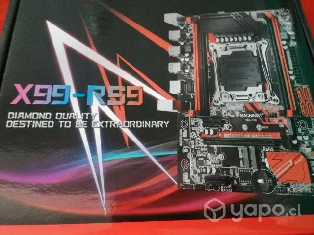 Pack placa proce ram chino Machinist x99