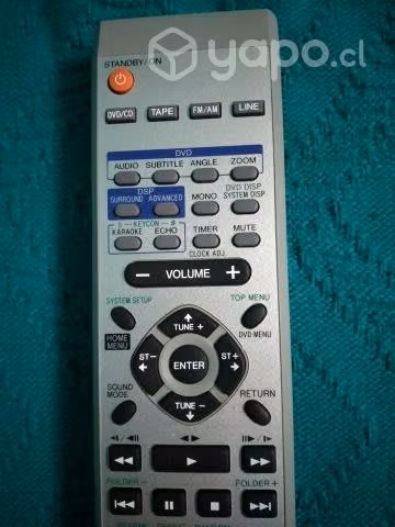 Pioneer control home theater dvd xv-ev31 xv-ev61 - Imagen 2