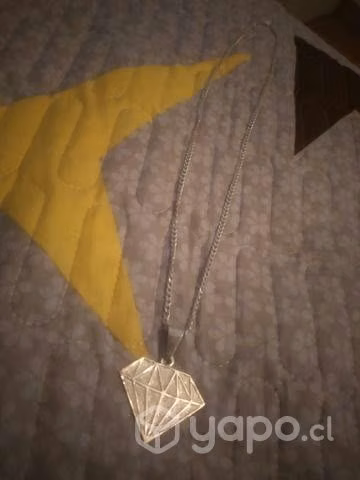 Cadena de Plata / Forma Diamante