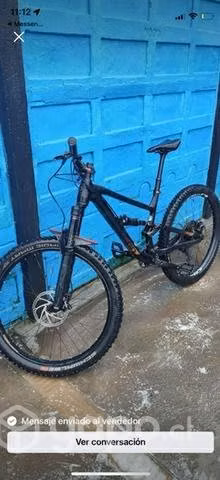 Bicicleta doble suspensión