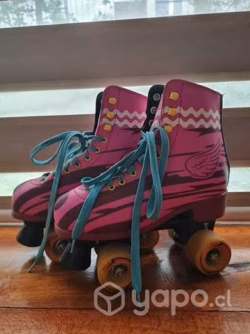 Patines T 38 con ruedas de silicona