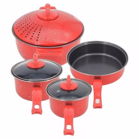 Juego de ollas 7 piezas hauss