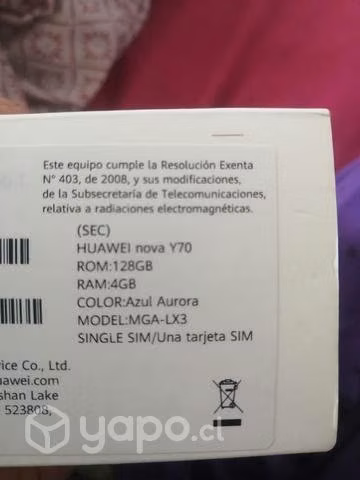 Huawei Nova Y70 - Imagen 4