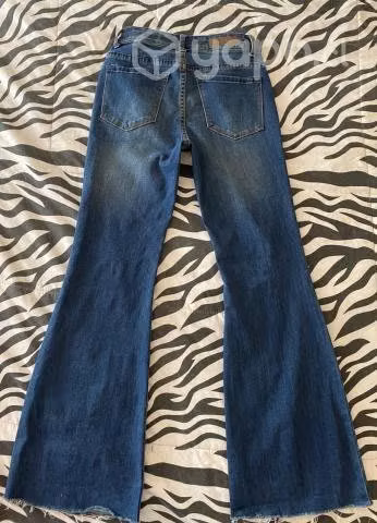 Jeans Rolly Go Mujer Regular Patas Anchas - Imagen 4