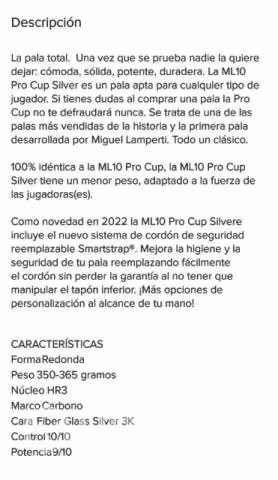 Pala Nueva Padel Nox ML 10