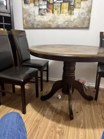 Comedor 4 sillas buen estado - Imagen 3