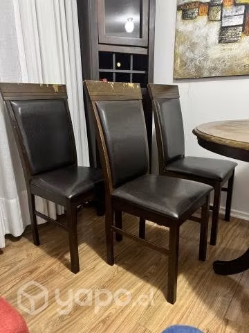 Comedor 4 sillas buen estado - Imagen 5