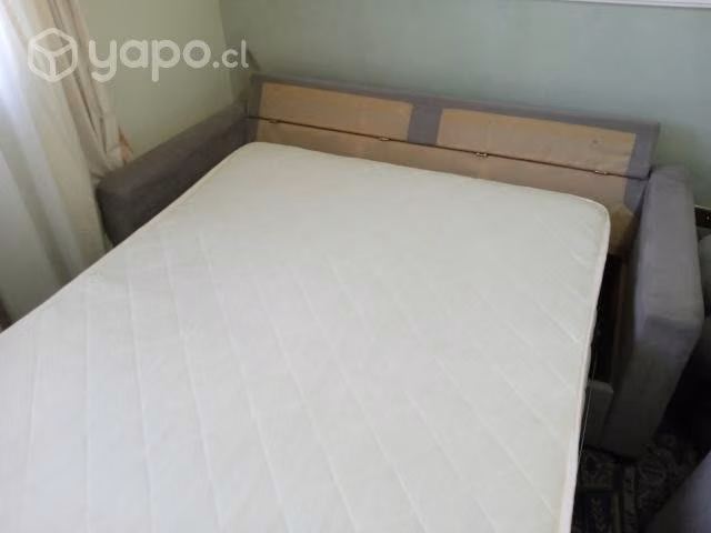 Sofa-catre dos plazas