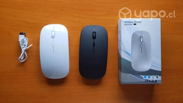 Mouse Inalámbrico y Bluetooth Recargable