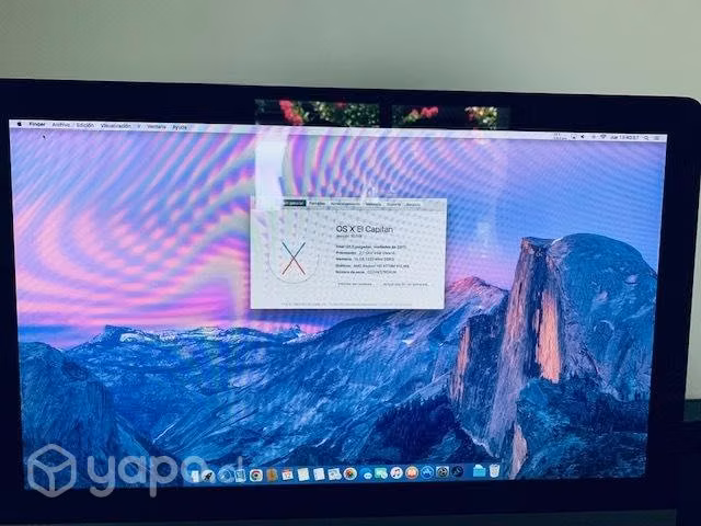 IMac, 2,17 Ghz, I5,12 Gb, 256 ssd, 21,5 pulgadas