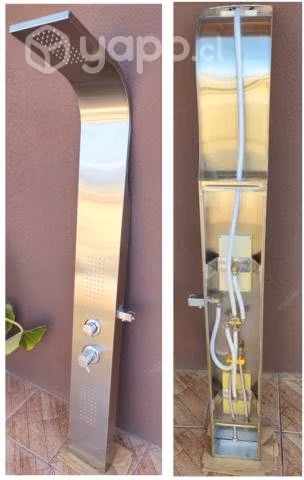 Shower door con columna de ducha