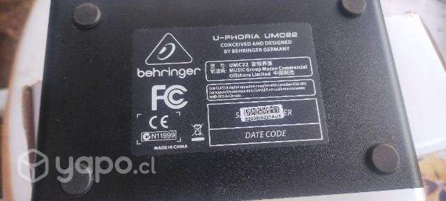 Interfaz de audio U-phoria ucm22 - Imagen 3