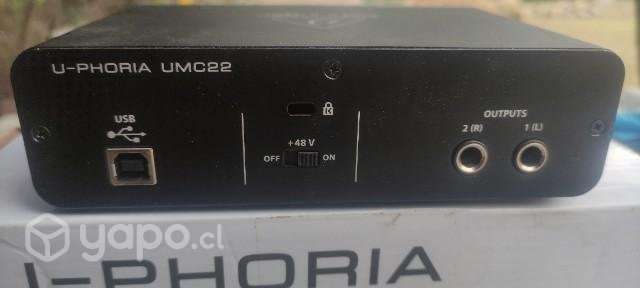 Interfaz de audio U-phoria ucm22 - Imagen 2