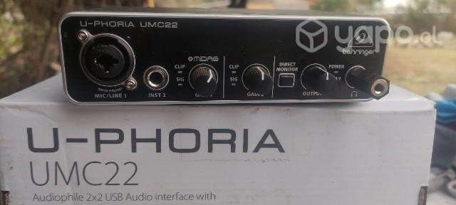 Interfaz de audio U-phoria ucm22 - Imagen 4