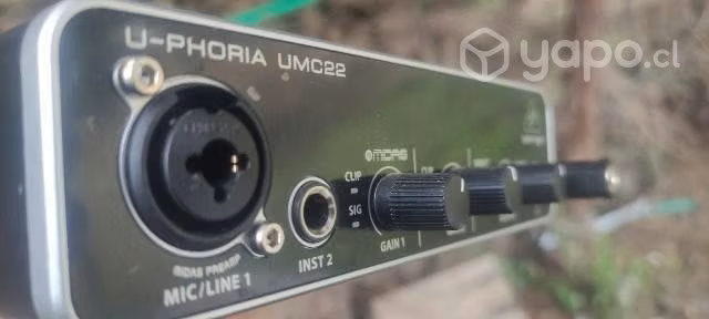 Interfaz de audio U-phoria ucm22