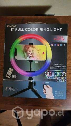 Vivitar 8" full color ring light + control - Imagen 3
